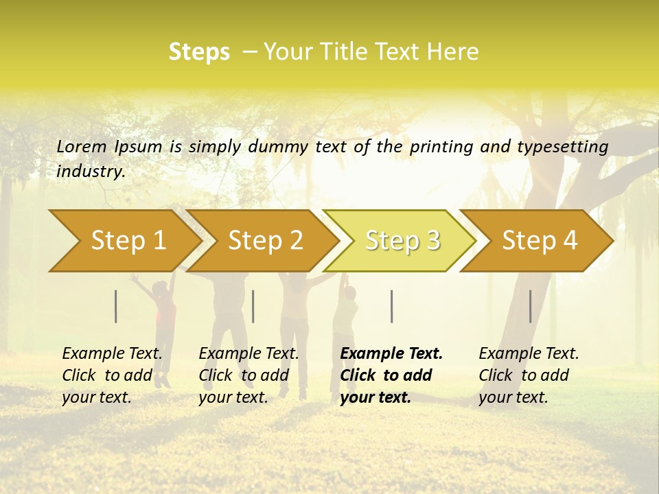 Lifestyle Recreation Success PowerPoint Template