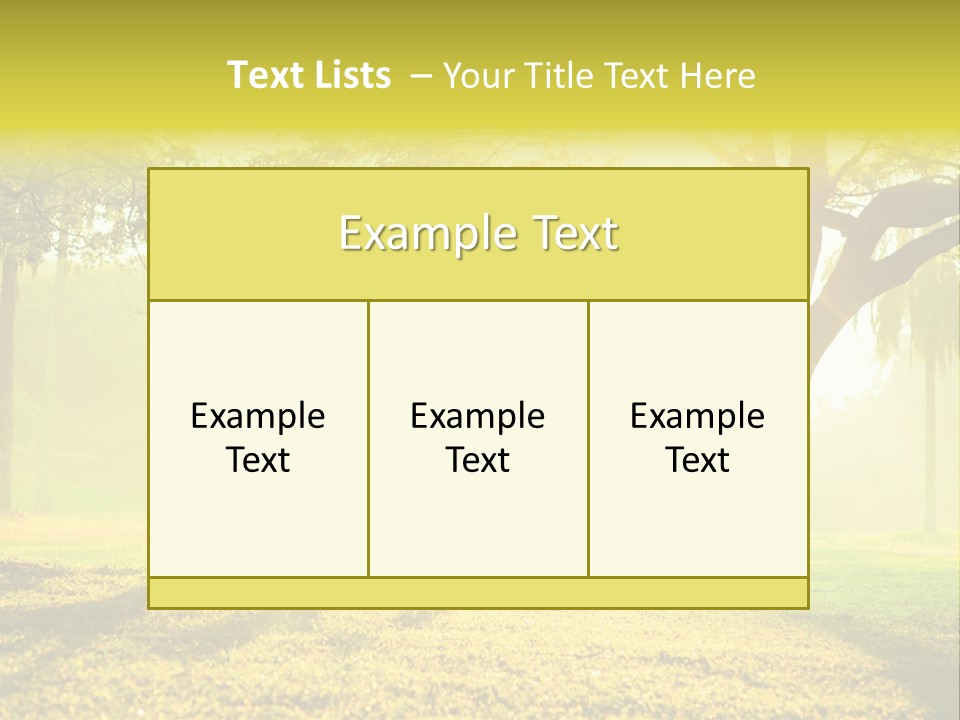 Lifestyle Recreation Success PowerPoint Template