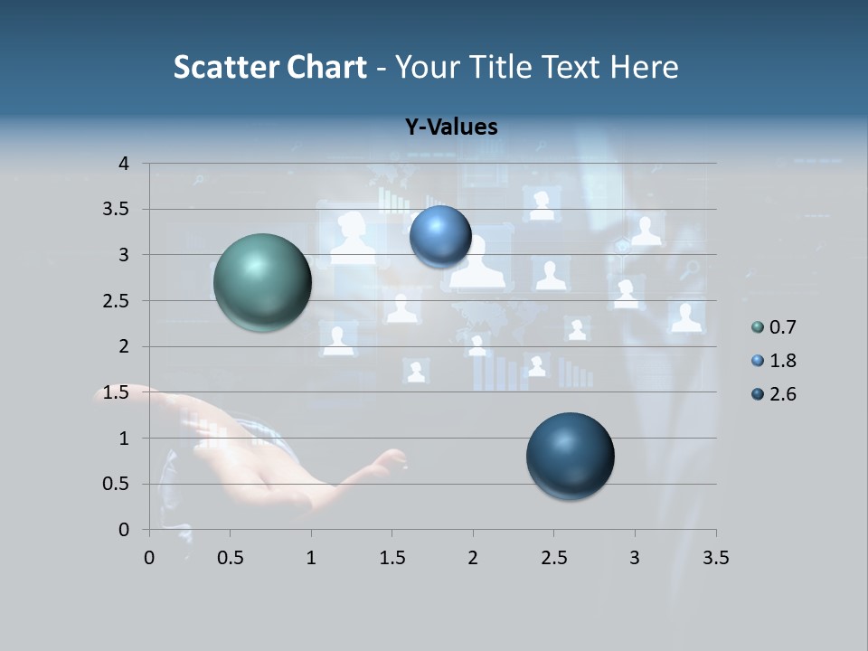 Screen Touch Computer PowerPoint Template