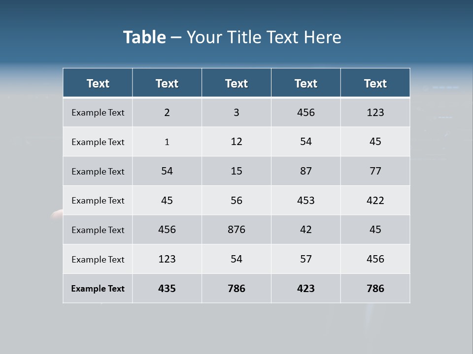 Screen Touch Computer PowerPoint Template