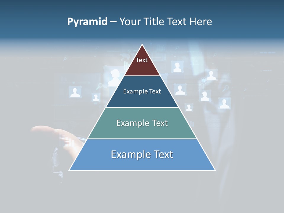 Screen Touch Computer PowerPoint Template