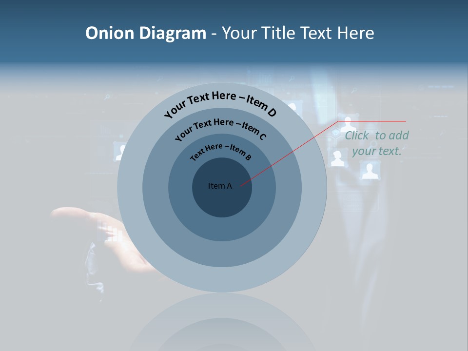 Screen Touch Computer PowerPoint Template