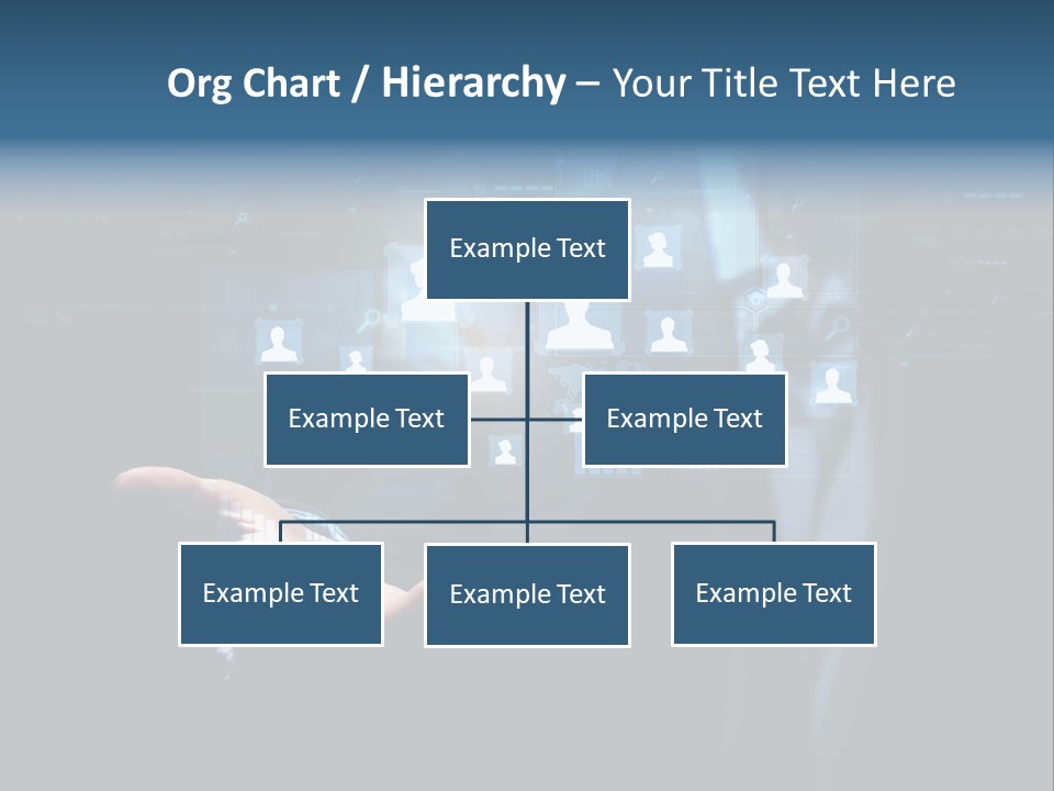 Screen Touch Computer PowerPoint Template