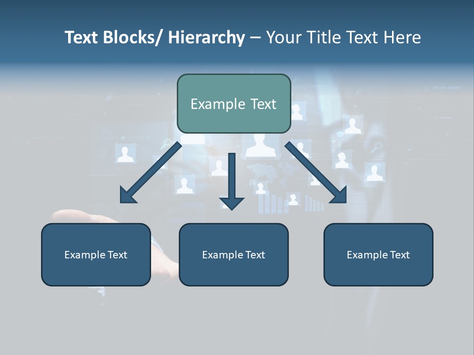 Screen Touch Computer PowerPoint Template