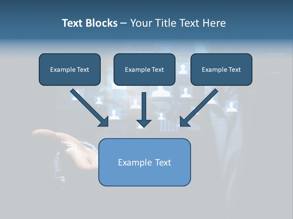 Screen Touch Computer PowerPoint Template