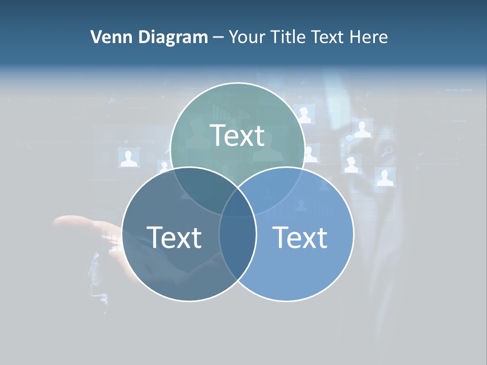 Screen Touch Computer PowerPoint Template