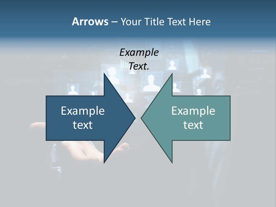 Screen Touch Computer PowerPoint Template