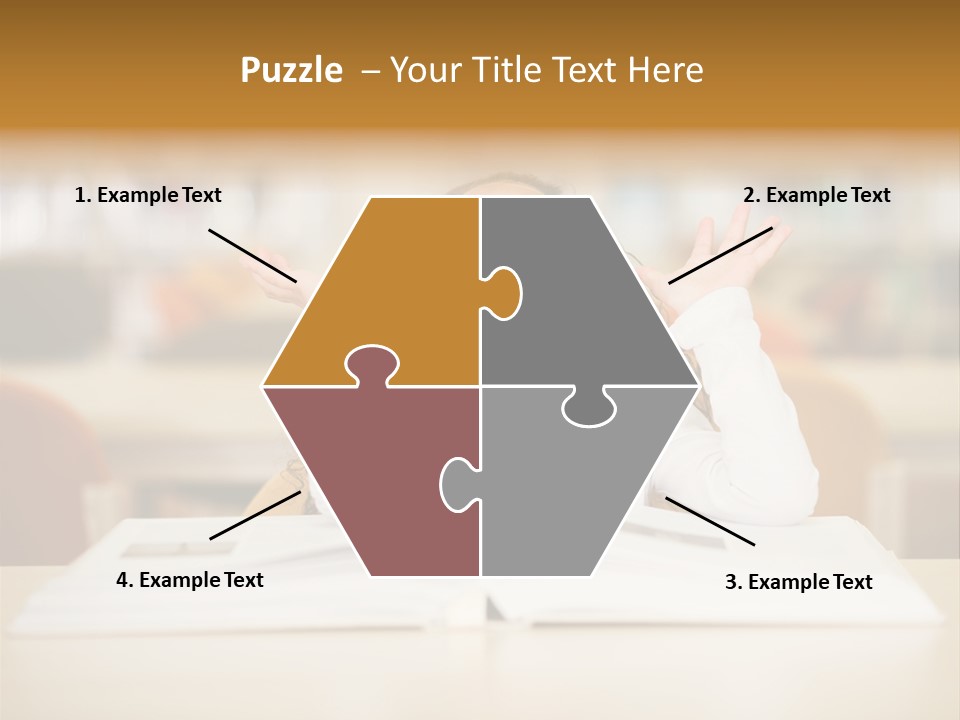 Book Person Imagination PowerPoint Template