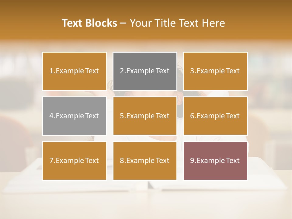 Book Person Imagination PowerPoint Template