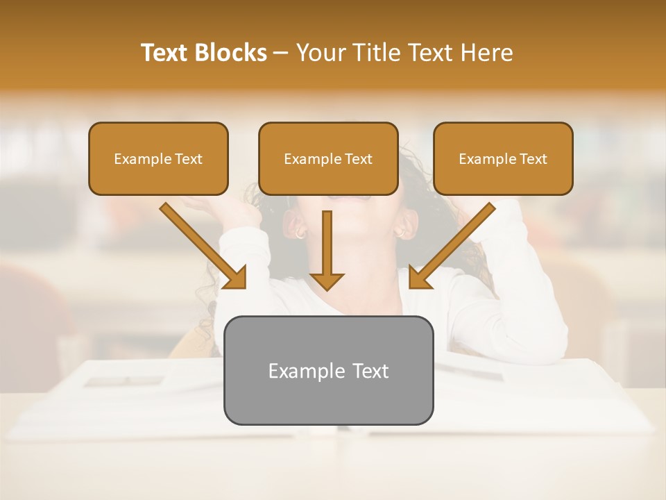 Book Person Imagination PowerPoint Template