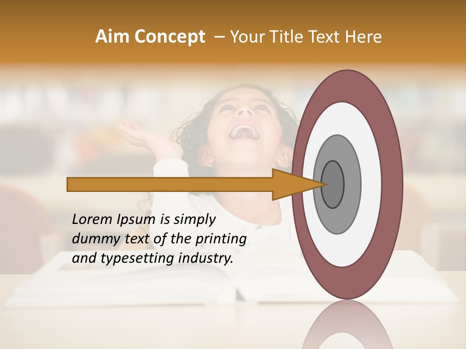 Book Person Imagination PowerPoint Template