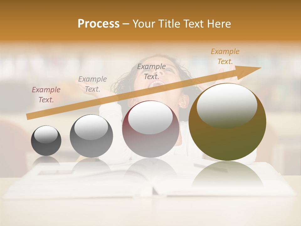 Book Person Imagination PowerPoint Template