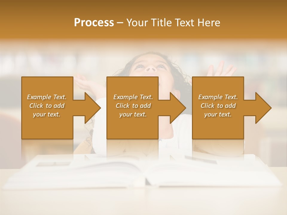 Book Person Imagination PowerPoint Template