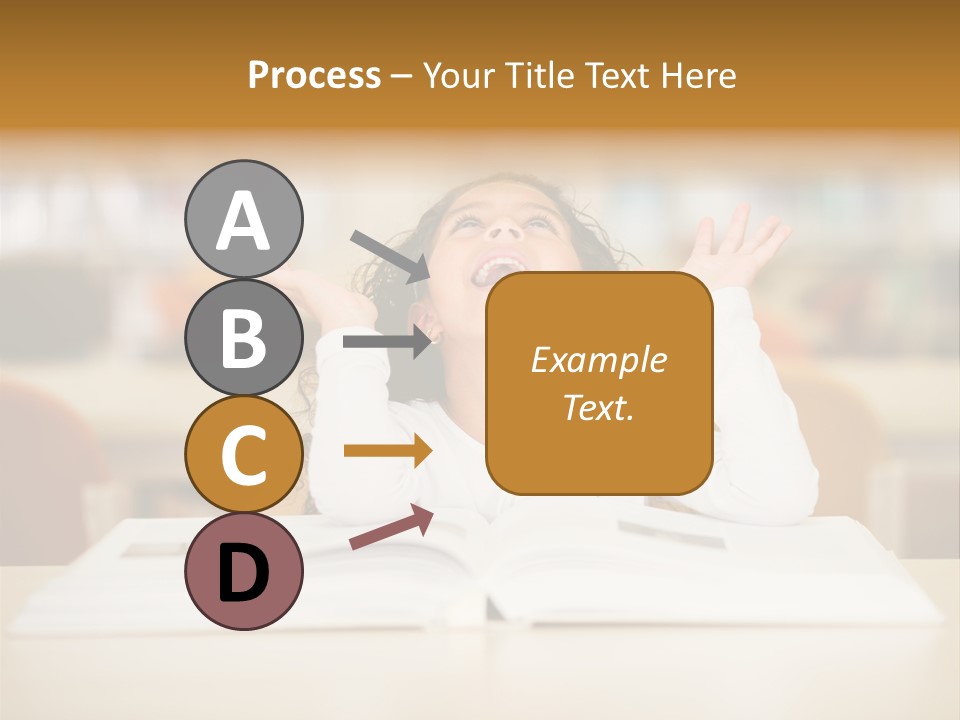 Book Person Imagination PowerPoint Template