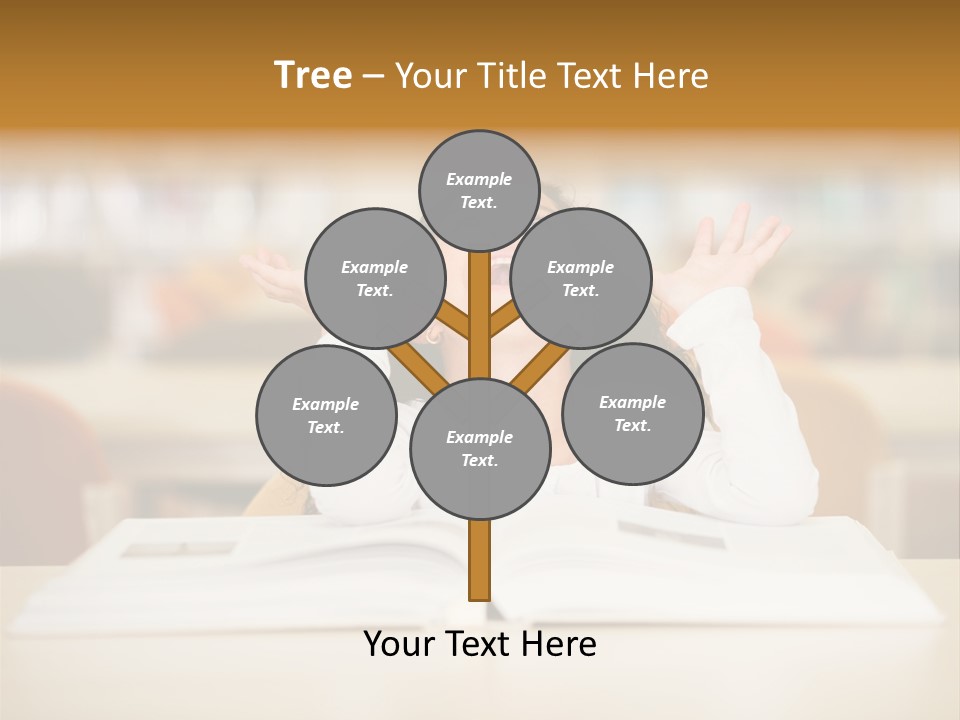 Book Person Imagination PowerPoint Template