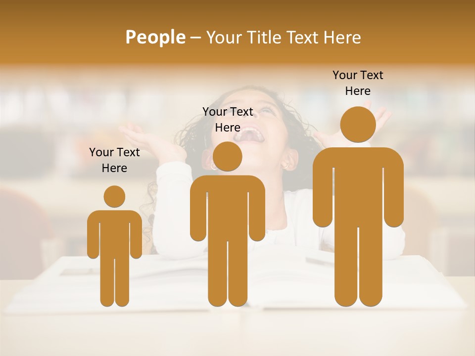 Book Person Imagination PowerPoint Template