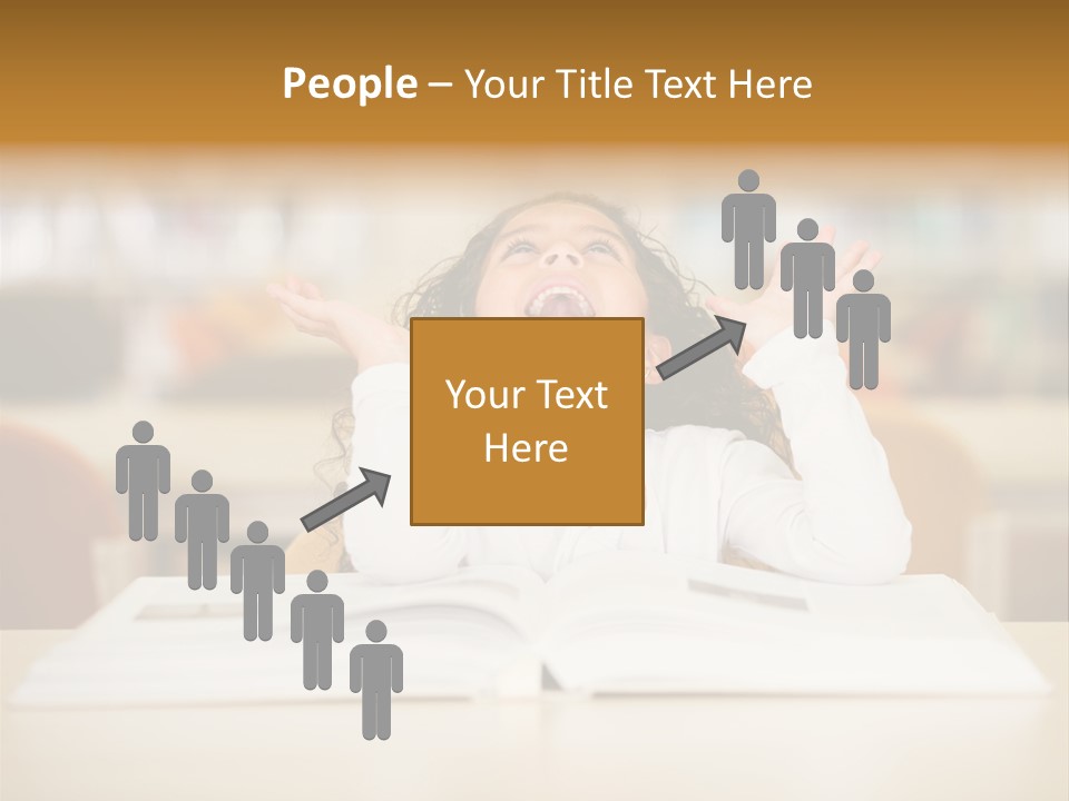 Book Person Imagination PowerPoint Template
