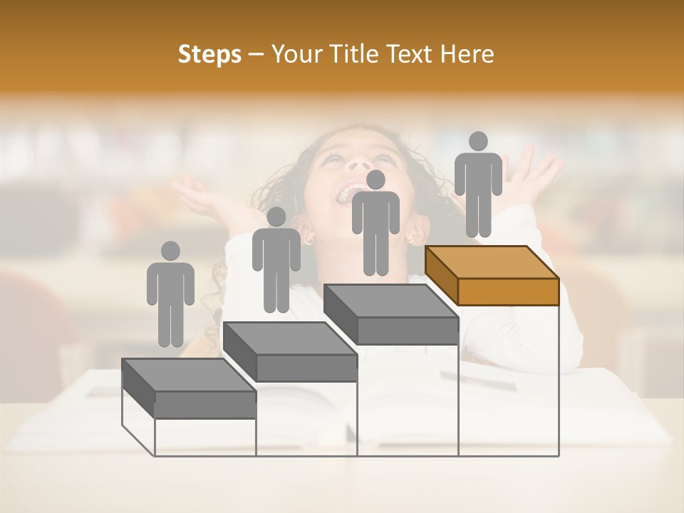 Book Person Imagination PowerPoint Template