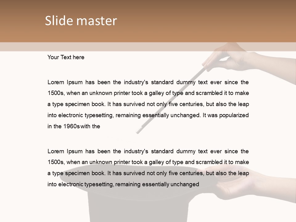 Magic Stage Appear PowerPoint Template