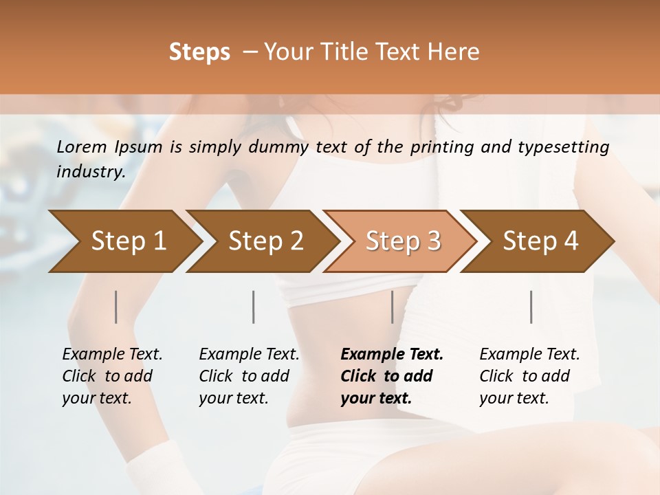 Relaxation Pilates Healthy PowerPoint Template