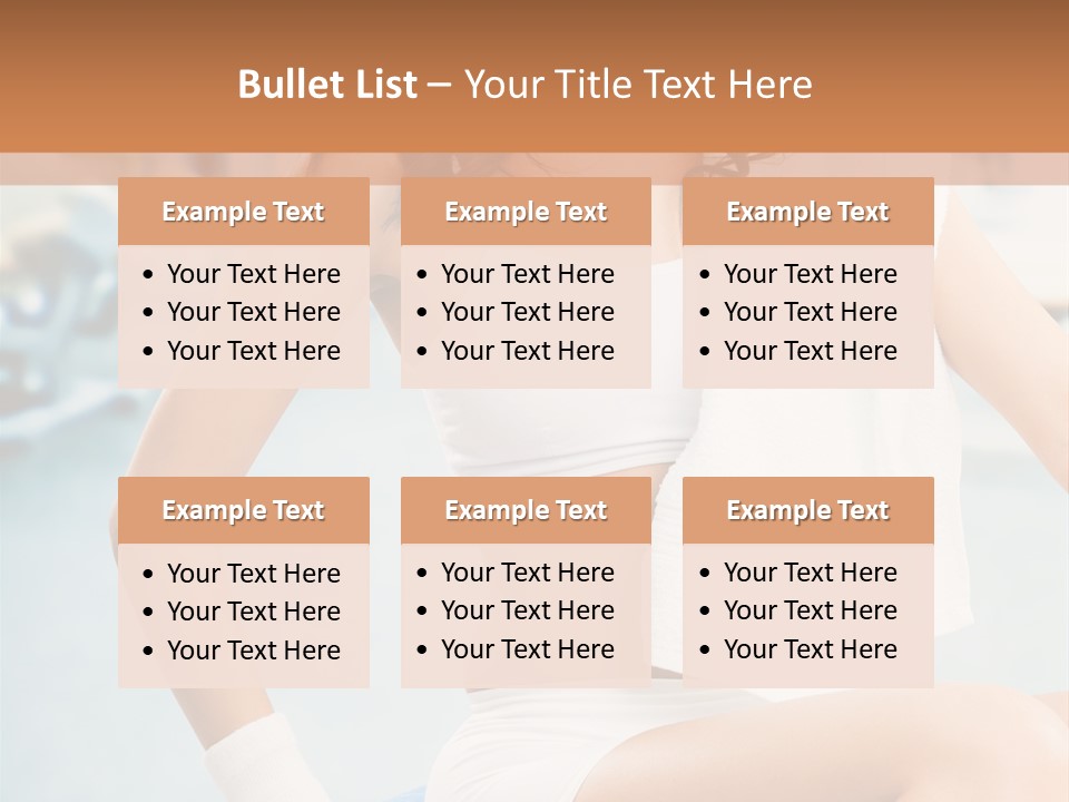 Relaxation Pilates Healthy PowerPoint Template