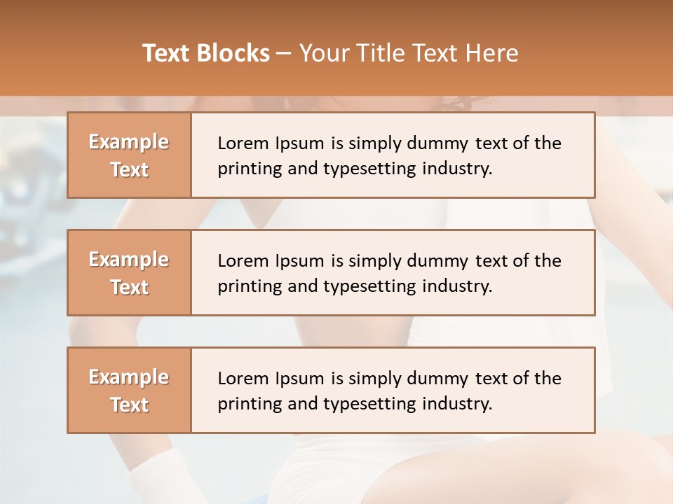Relaxation Pilates Healthy PowerPoint Template
