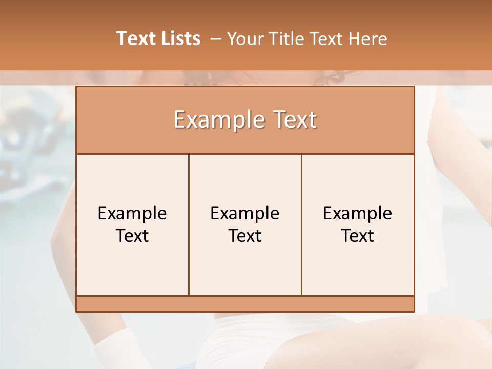 Relaxation Pilates Healthy PowerPoint Template