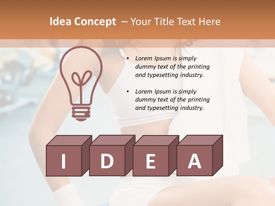 Relaxation Pilates Healthy PowerPoint Template