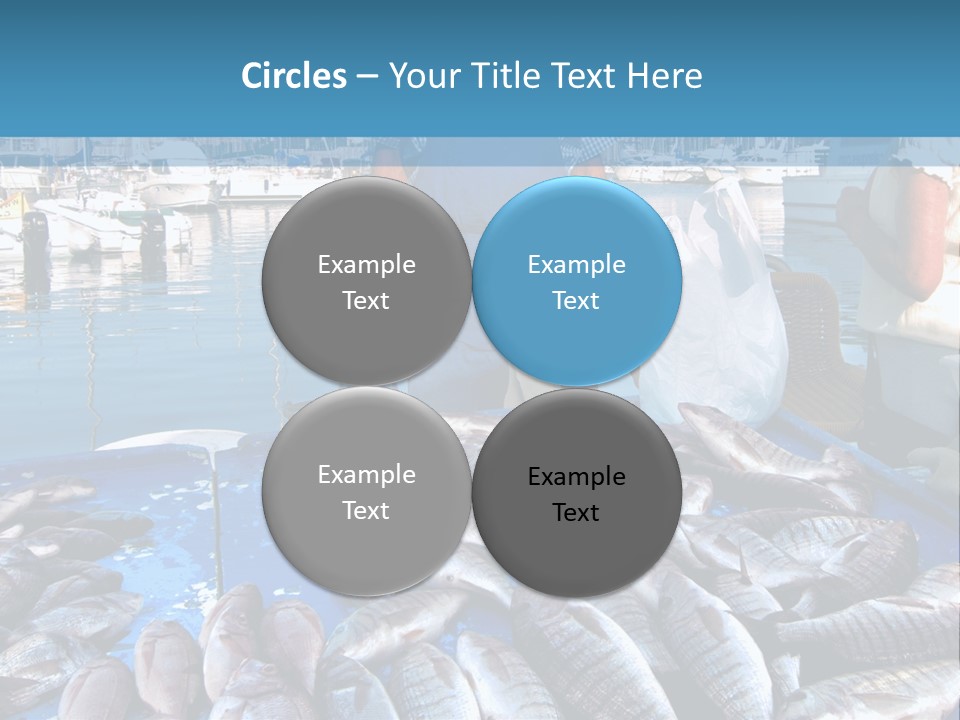 People Boats Sale PowerPoint Template