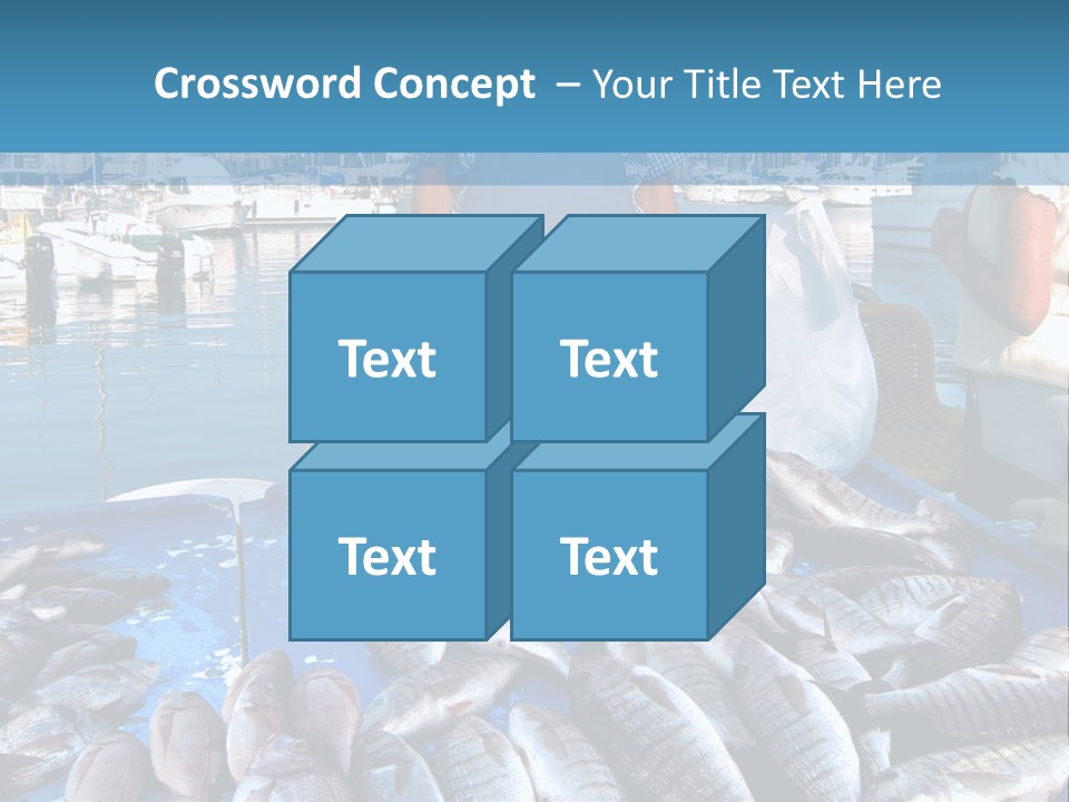 People Boats Sale PowerPoint Template