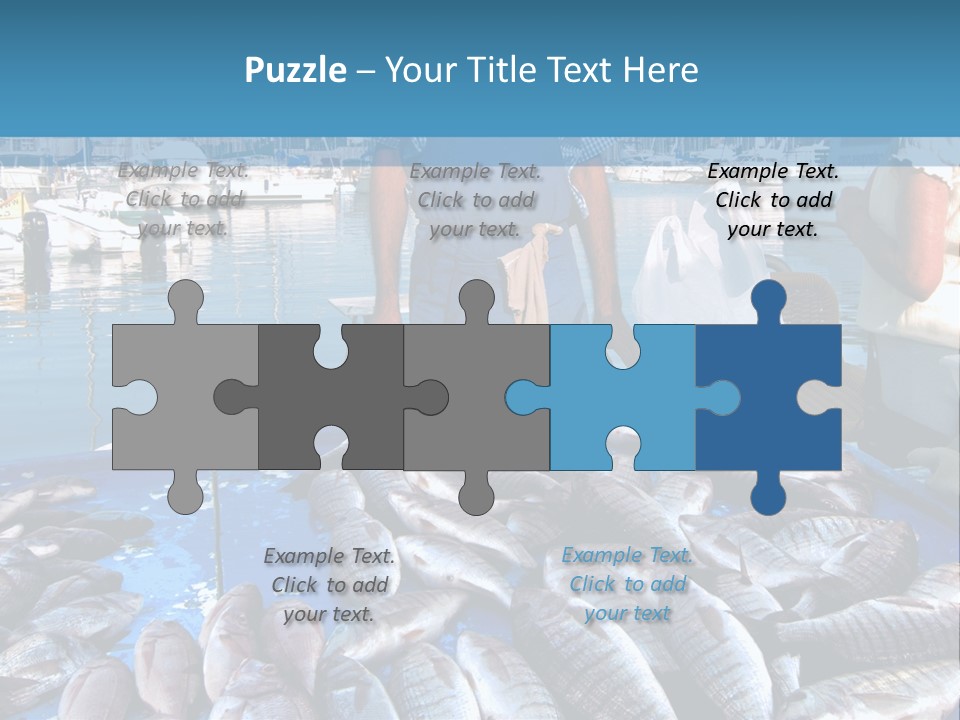 People Boats Sale PowerPoint Template