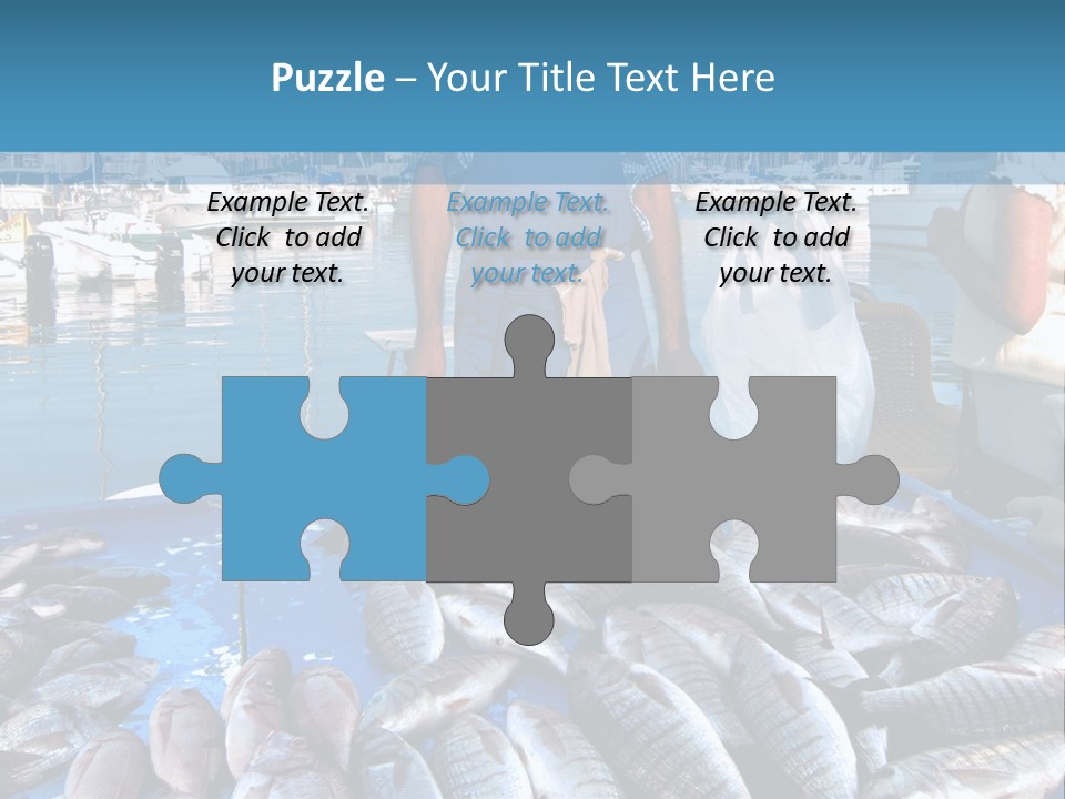 People Boats Sale PowerPoint Template