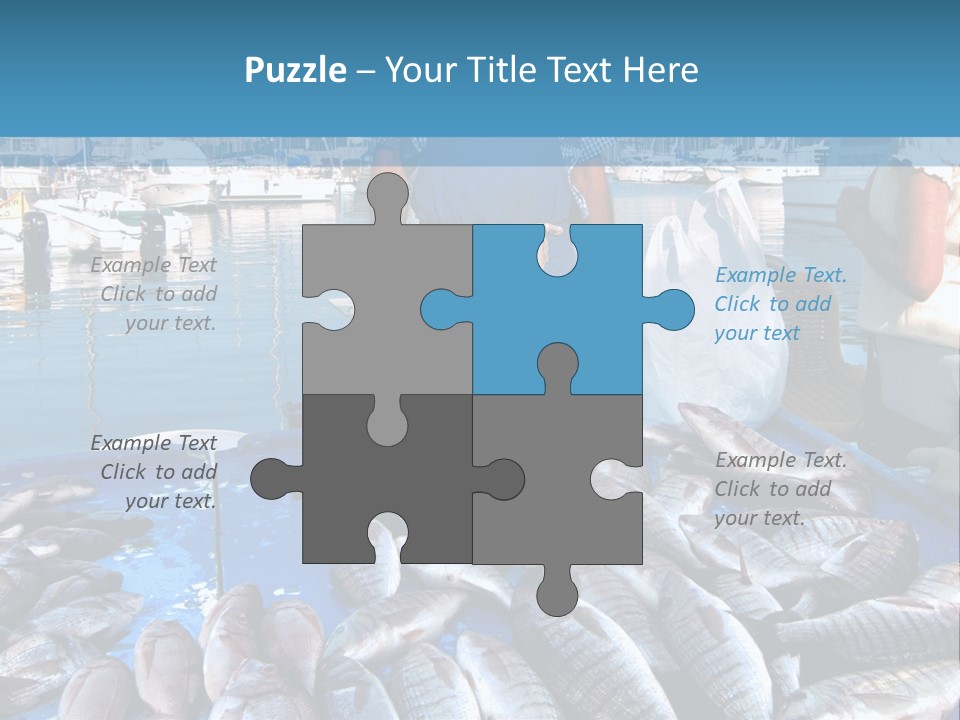 People Boats Sale PowerPoint Template