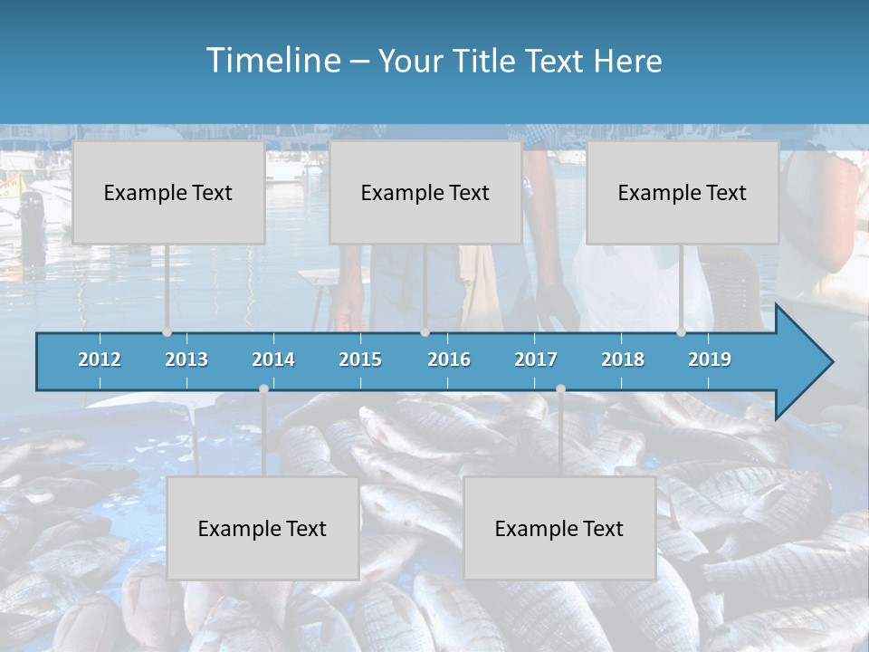 People Boats Sale PowerPoint Template