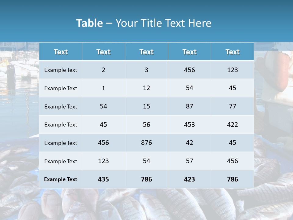 People Boats Sale PowerPoint Template