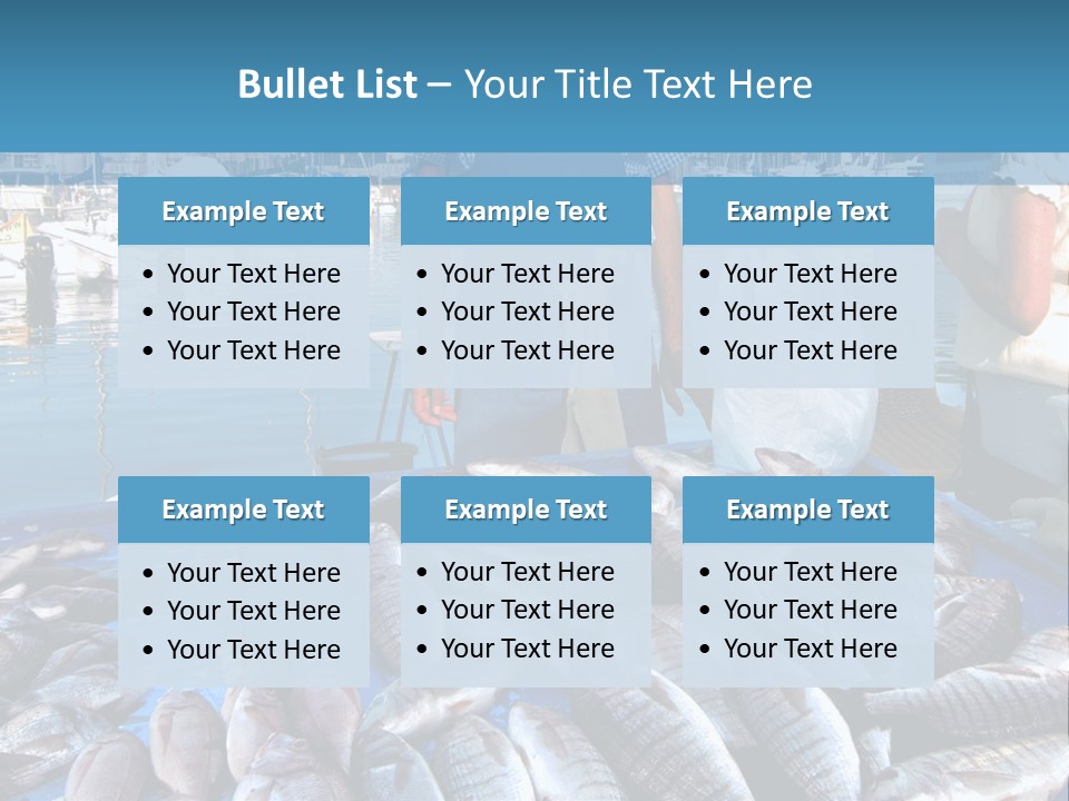 People Boats Sale PowerPoint Template