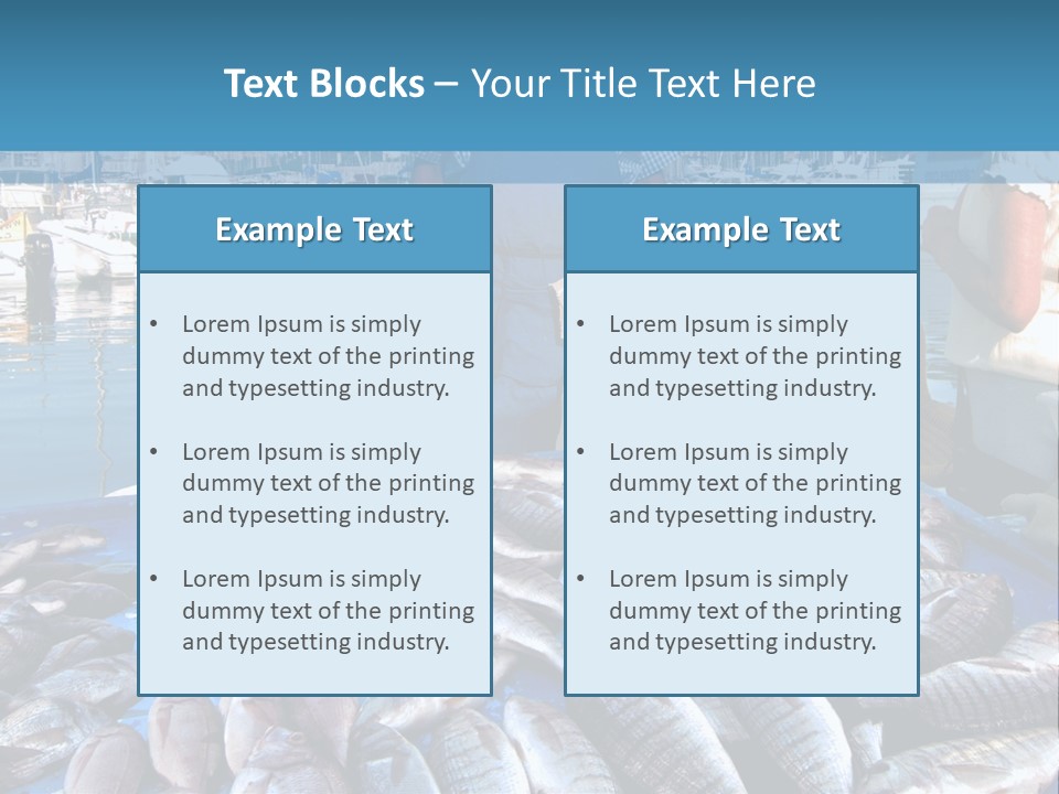 People Boats Sale PowerPoint Template