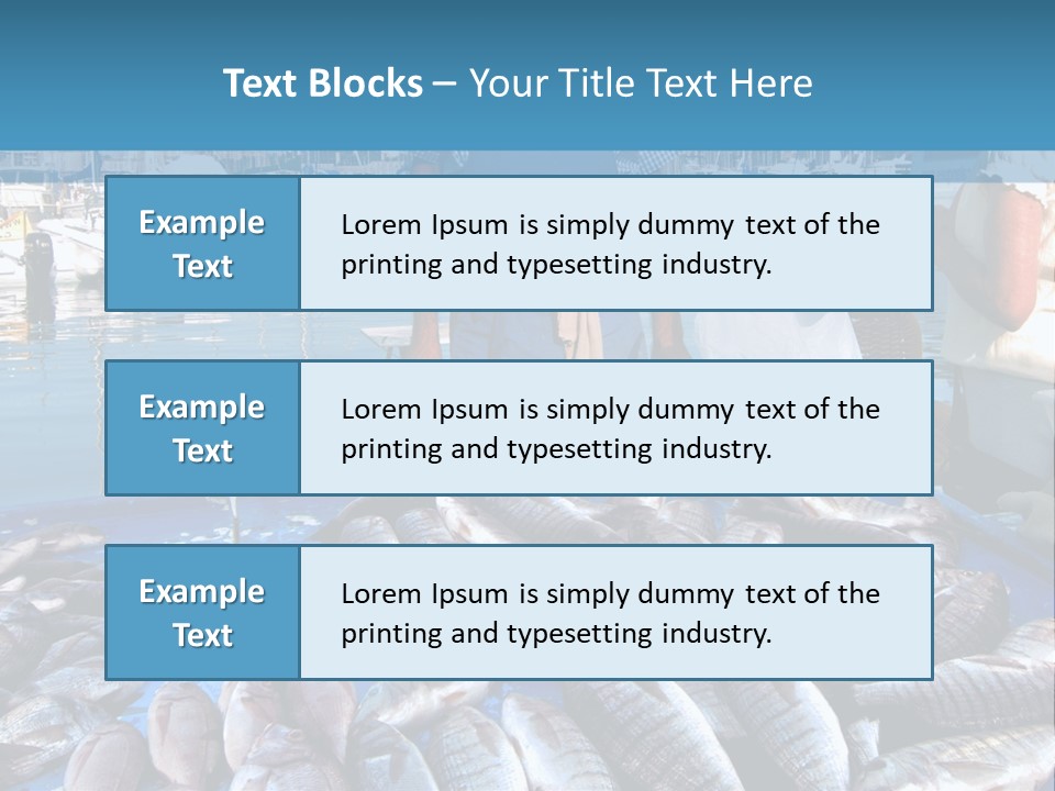 People Boats Sale PowerPoint Template