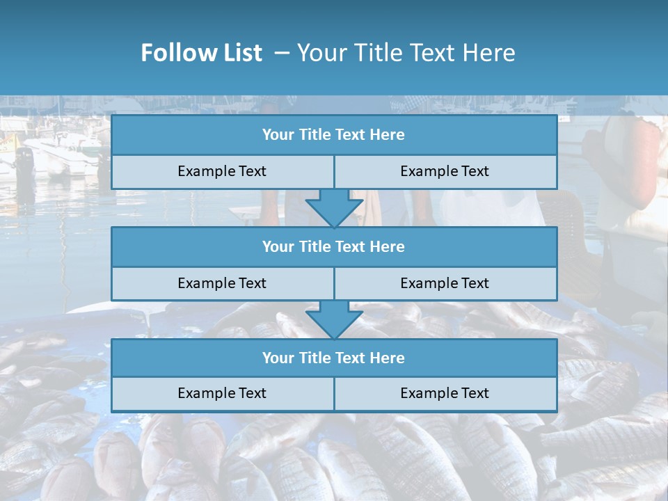 People Boats Sale PowerPoint Template