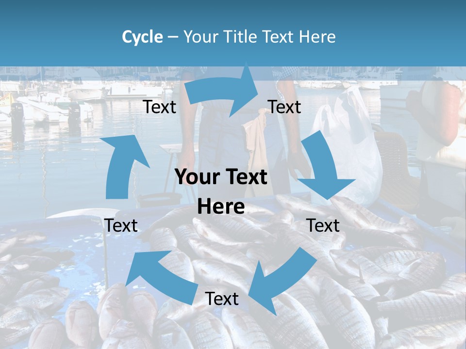 People Boats Sale PowerPoint Template