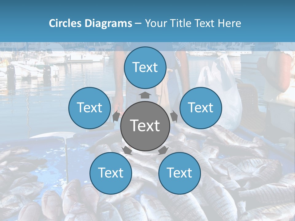 People Boats Sale PowerPoint Template