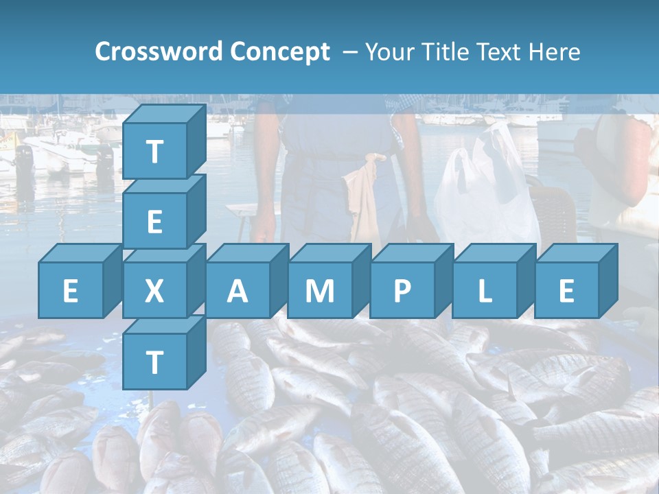 People Boats Sale PowerPoint Template