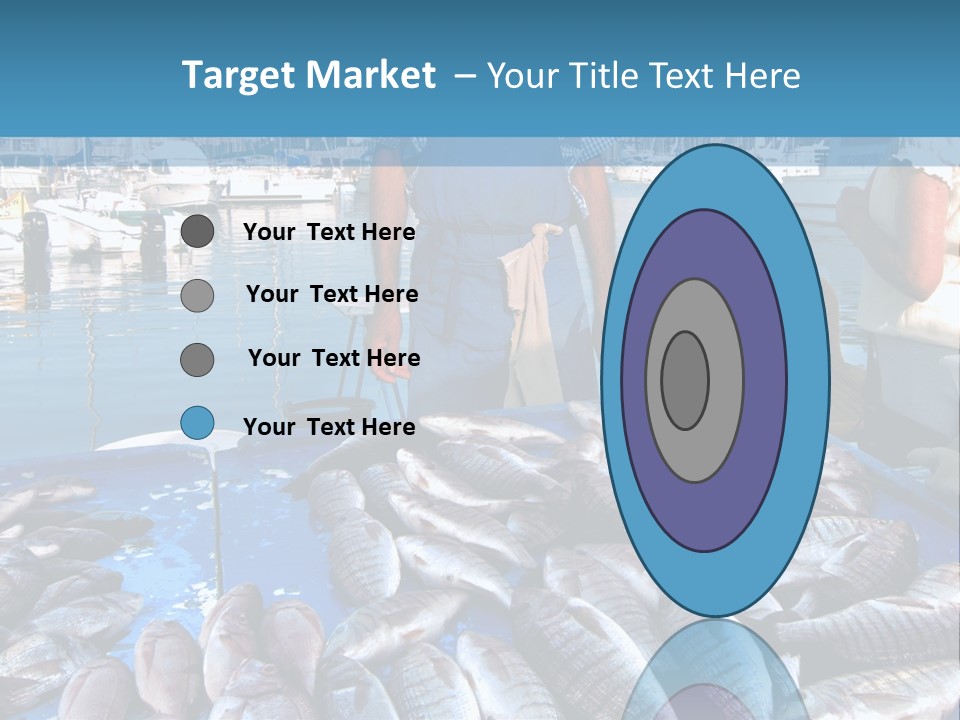 People Boats Sale PowerPoint Template