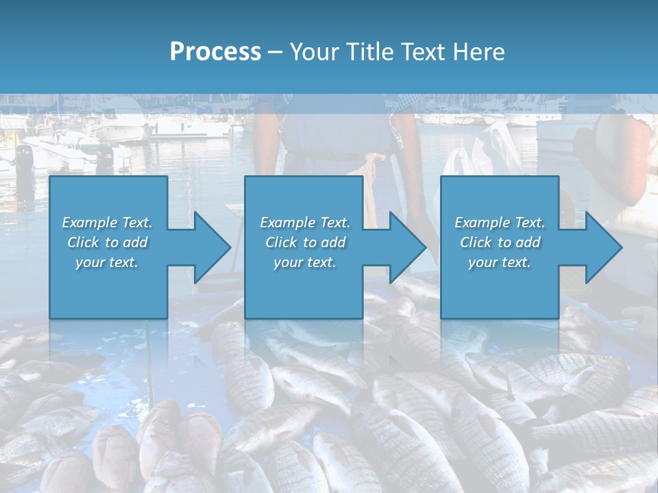 People Boats Sale PowerPoint Template