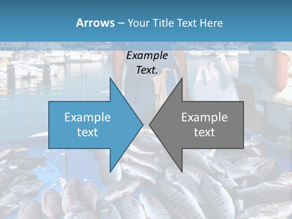 People Boats Sale PowerPoint Template