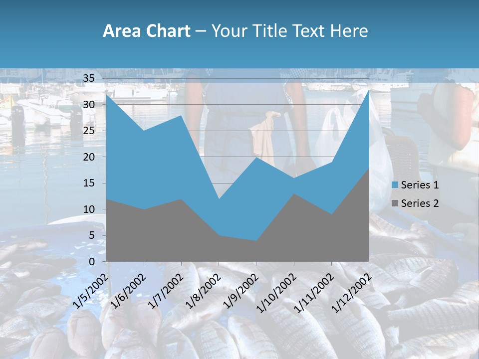 People Boats Sale PowerPoint Template