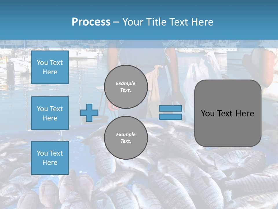 People Boats Sale PowerPoint Template