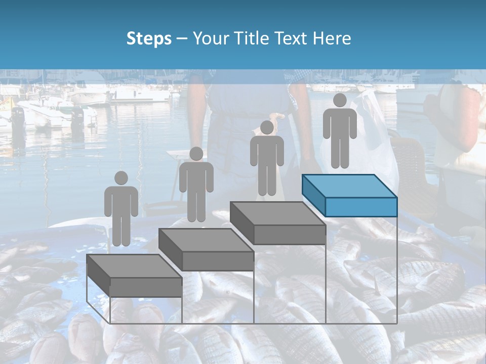 People Boats Sale PowerPoint Template
