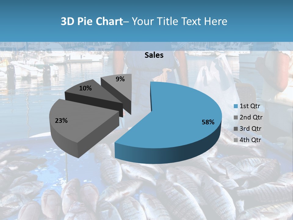 People Boats Sale PowerPoint Template