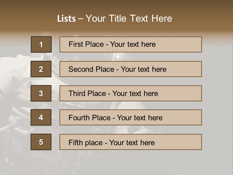 Sunset View Cosmonaut PowerPoint Template